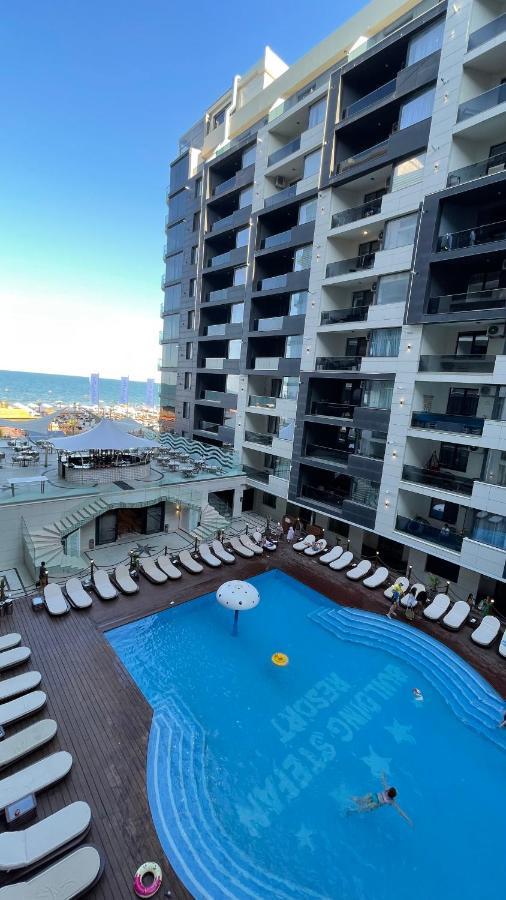 Seaview Deluxe Double Studio - Beachfront Resort Năvodari Εξωτερικό φωτογραφία
