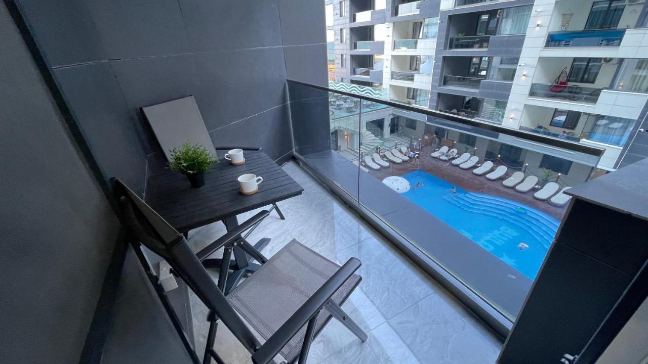 Seaview Deluxe Double Studio - Beachfront Resort Năvodari Εξωτερικό φωτογραφία