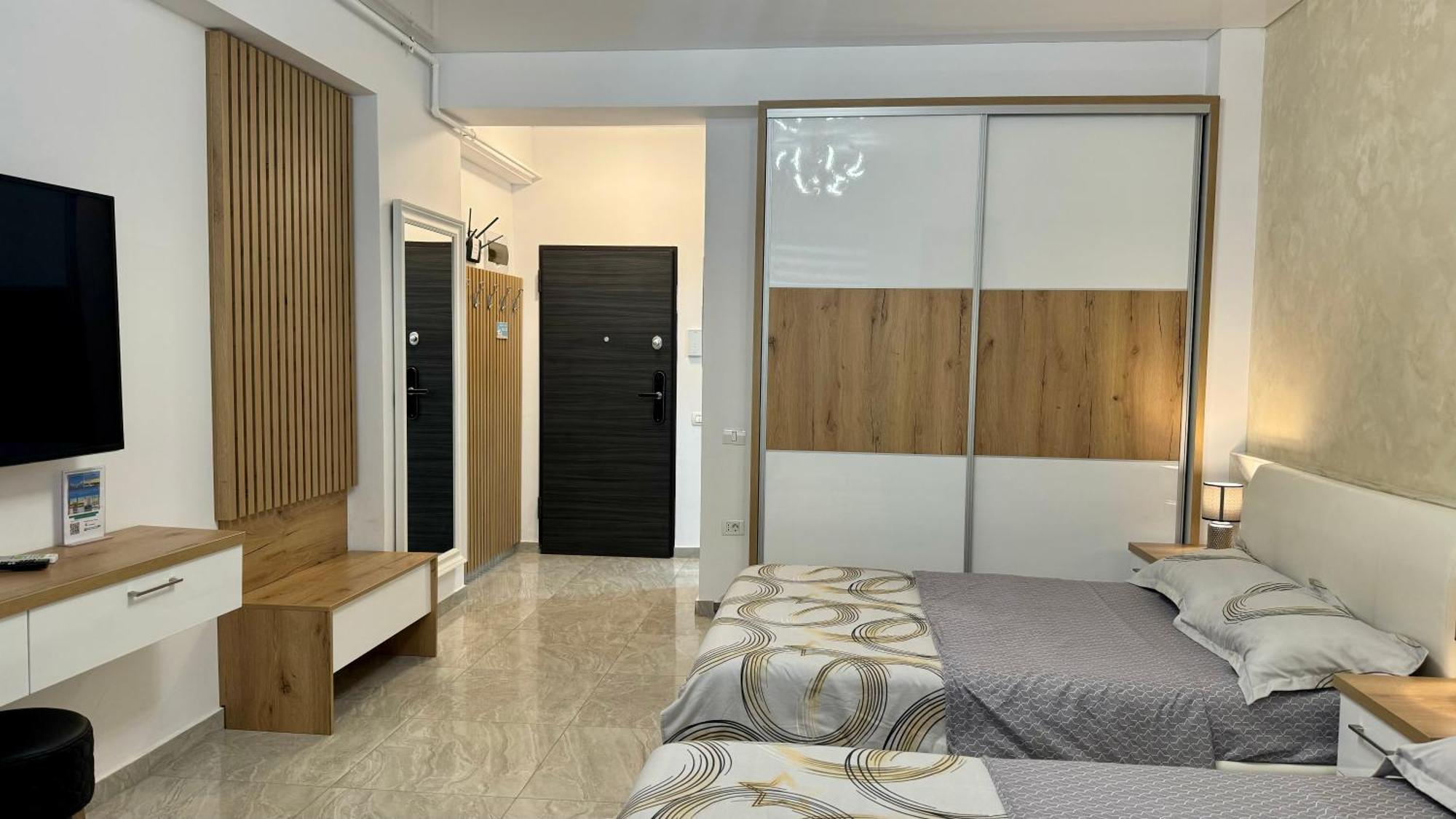 Seaview Deluxe Double Studio - Beachfront Resort Năvodari Εξωτερικό φωτογραφία